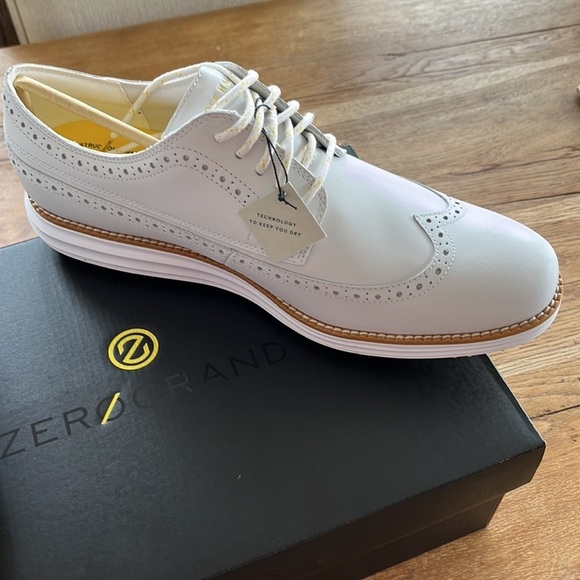 Cole Haan Golf Shoes Zero Grand Wingtip - Picture 3 of 7